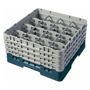 Cambro 16S800414 Camrack® Glass Rack With (4) Soft Gray Extenders Full Size
