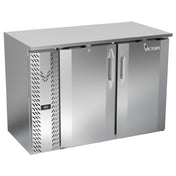Victory VBBN48HC-S - Back Bar Refrigerator, Two-section, 48"W X 26-1/8"D X 34"H