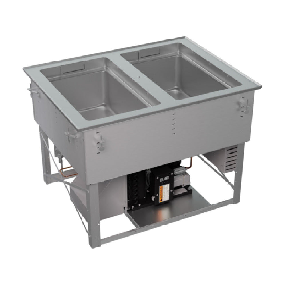 Vollrath FC-HCF-02208-AD-FF Hot/Cold/Frozen Food Well Unit Drop-in 2-well
