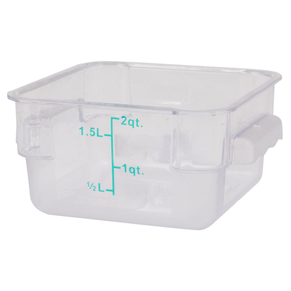 Stanton Trading PCS-2 Food Storage Container Square 2 Qt.