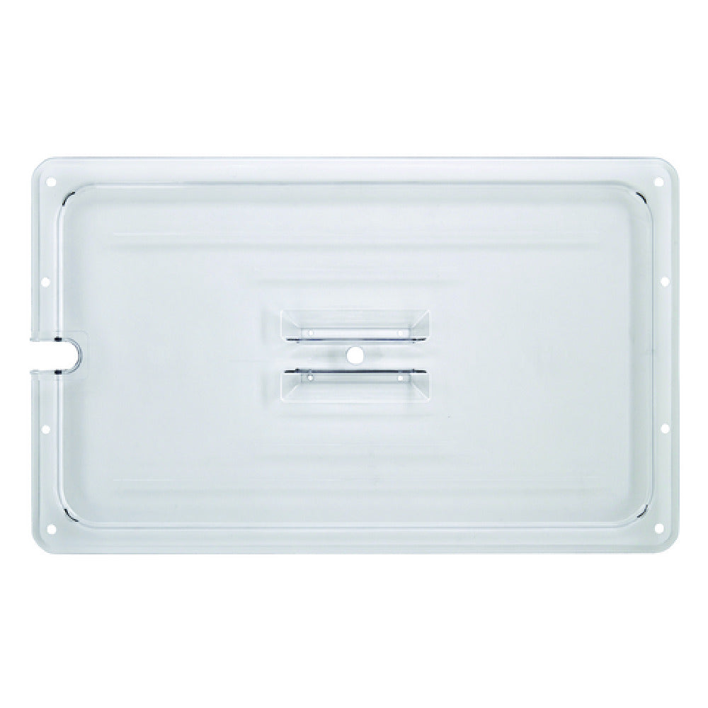 Hubert 14962 - Hubert® Notched Food Pan Cover, 20-7/8"L X 12-4/5"W, Full-size