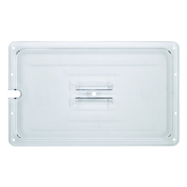 Hubert 14962 - Hubert® Notched Food Pan Cover, 20-7/8"L X 12-4/5"W, Full-size