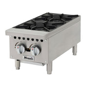 Migali Industries C-HP-2-12 Competitor Series® Hotplate Countertop Natural Gas