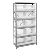 Quantum QSBU-270CL Shelving Unit 18"D X 36"L X 75"H Heavy Duty