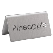 Service Ideas 1C-BF-PINEAPPLE-MOD Beverage ID Tent "Pineapple" 1-1/2"H X 3"W