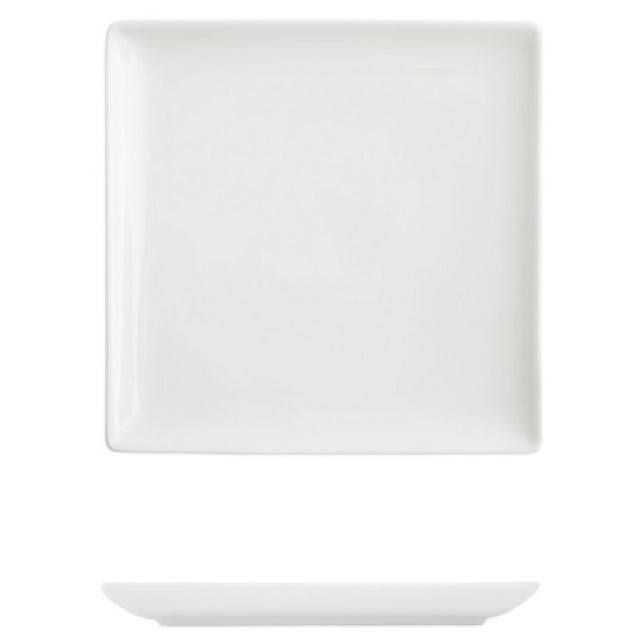 Fortessa 590303 Palazzo Plate 10" (25cm) Square