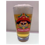 Buccaneer Container Corp 5139-DECO (Buccaneer) Mixing Glass 16oz (H 5-7/8" T 3-1/2" B 2-3/8" D 3-1/2")