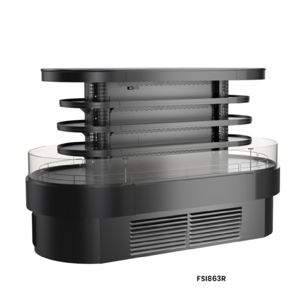Structural Concepts FSI663R Oasis® Refrigerated Self-Service Island 80-3/4"W