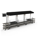 Steelite MGCMLA08GSBW Market Station Mixed Materials (minimum = Case Quantity 1 Per Case) (repack Item)