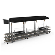 Steelite MGCMLA08GSBW Market Station Mixed Materials (minimum = Case Quantity 1 Per Case) (repack Item)