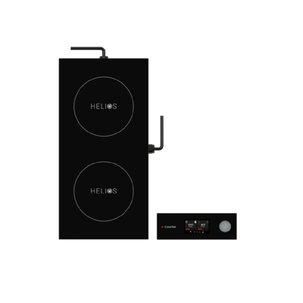 Cooktek HTD-9500-FB25-1 Induction Cooktop Drop-in Double Hob