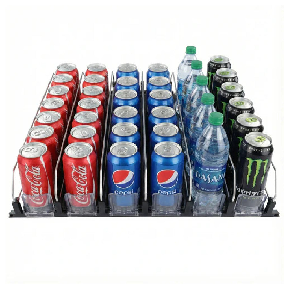 Empura P.107.005.300WAB_BL - Product Pusher, (4) Pusher Bundle Per Shelf, Pre-assembled
