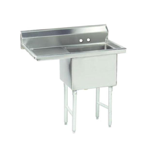 Advance Tabco FS-1-1824-18L Fabricated Sink 1-compartment 18" Left Drainboard