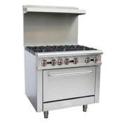 Sapphire Manufacturing SE-RA36 Restaurant Range Gas Floor