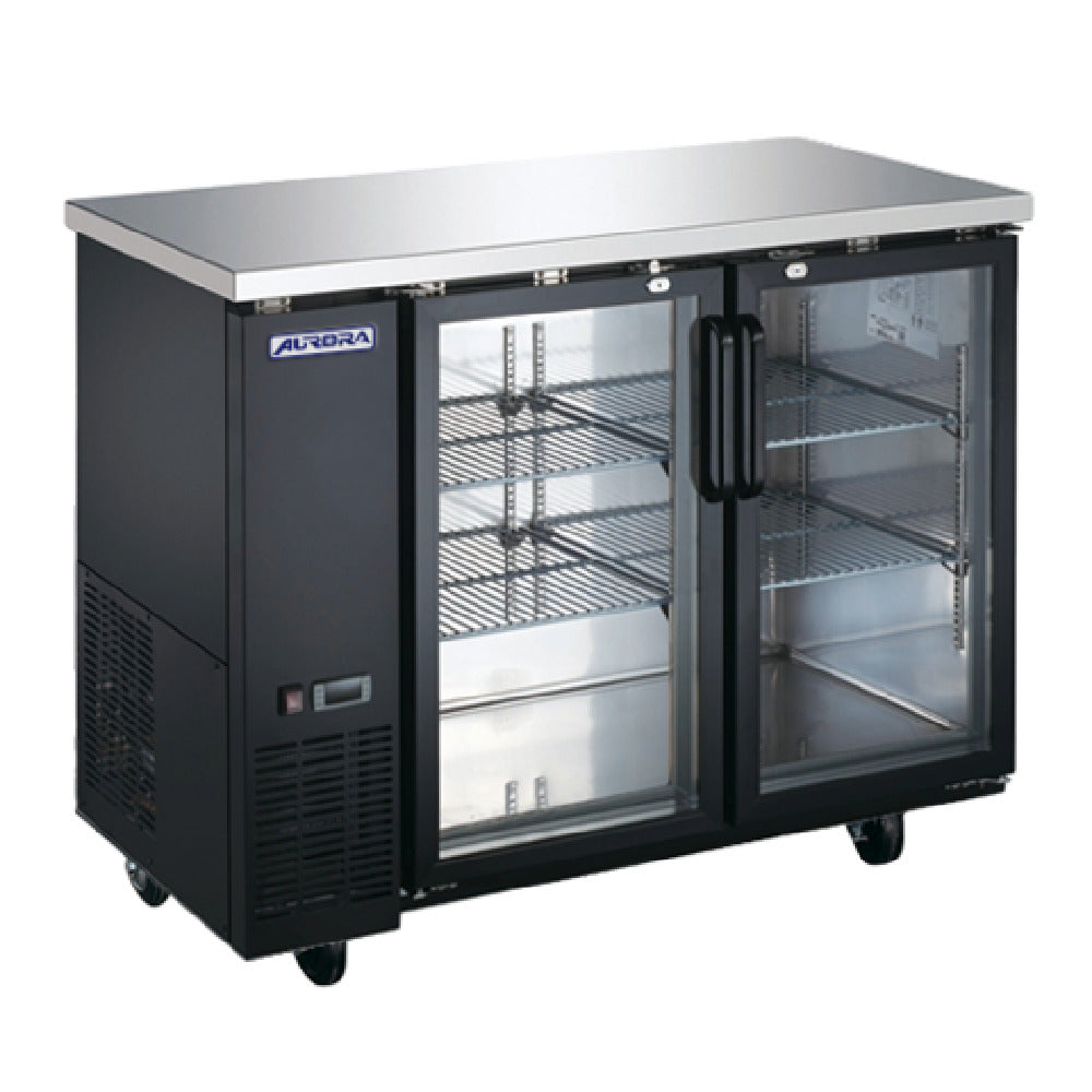 Omcan 59058 (BB-CN-0012E-GH) Aurora Refrigerated Back Bar Cooler Reach-in