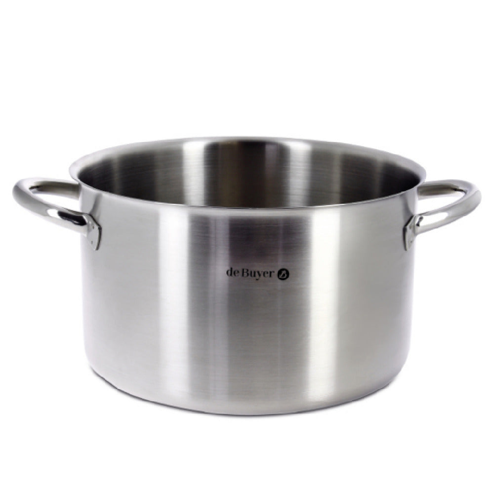 JB Prince S465 40 DeBuyer Prim Appety Half Stock Pot 15.7" Dia 33.2 Qt