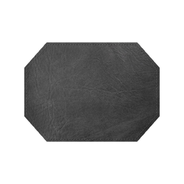 Risch TABLEMATOCT-HAR 15X11 Harley Antibacterial/antimicrobial Faux-leather Table Mat (specify Color)