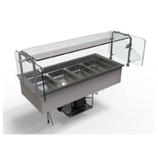 Hatco CWBP-4-BUNDLE BUNDLE: COLD WELL DROP-IN SNEEZE GUARD AND LIGHT. Drop-In Refrigerated Well