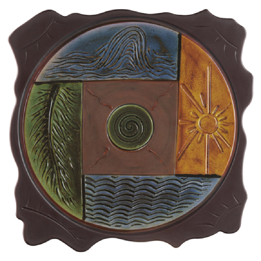Elite Global Solutions V1515-AS Platter 15" X 2"H Square