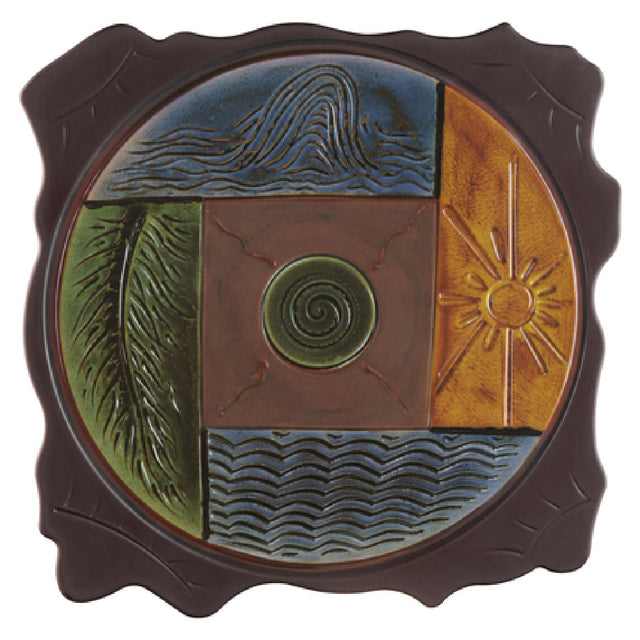Elite Global Solutions V1515-AS Platter 15" X 2"H Square