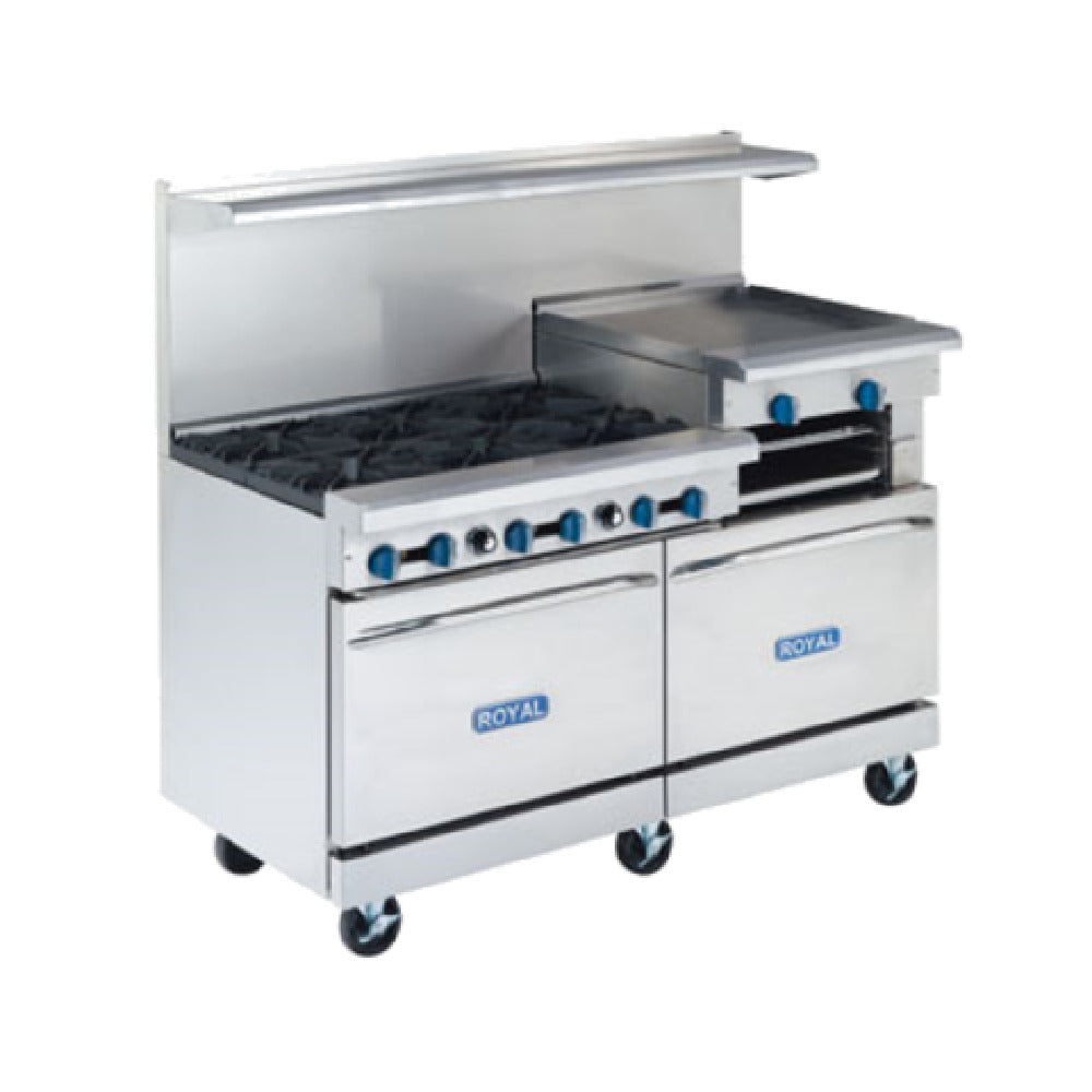 Royal Range Of California RR-6RG24_NAT (QUICK SHIP) Restaurant Range Gas 60"