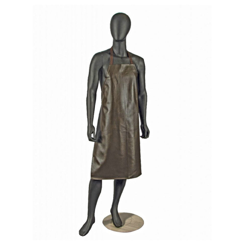 Carlisle 604VBA37-BR San Jamar Bib Apron 25" X 37" No Pockets