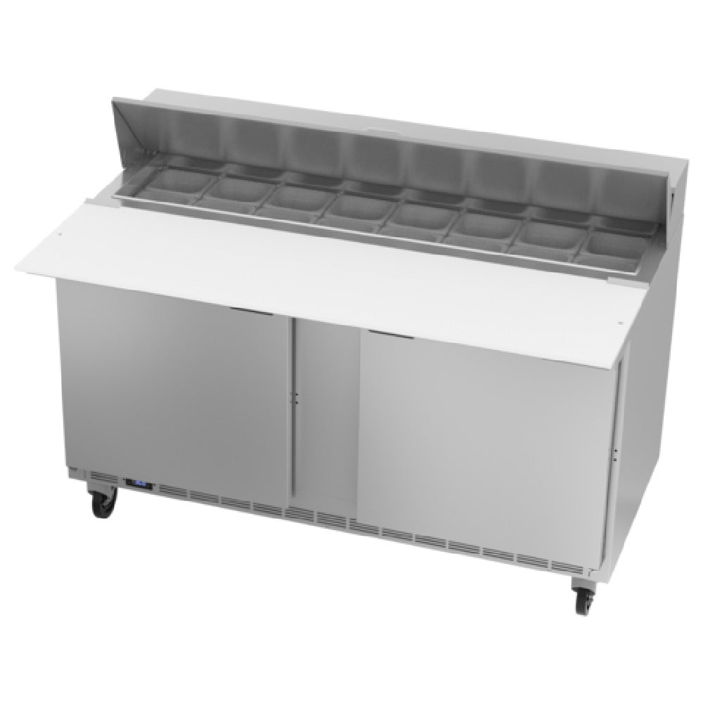Beverage Air SPE60HC-16C Sandwich Top Refrigerated Counter Two-section 60"W
