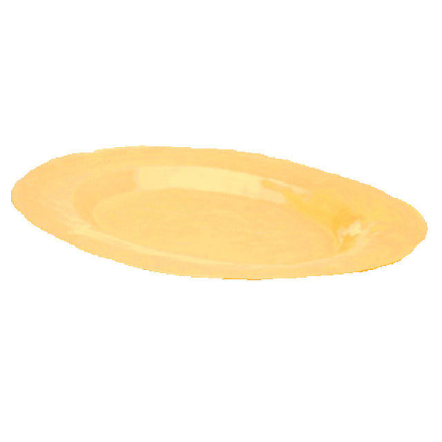 Elite Global Solutions M16OVRF-Y Platter 17-1/2"L X 13"W X 1-1/2"H Oval