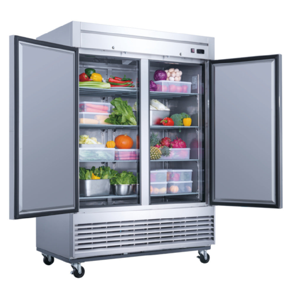 Dukers Appliance Co. USA Ltd. D55F Freezer Reach-in Two-section