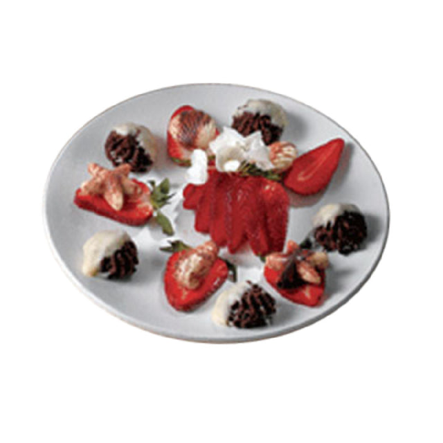 Bon Chef 2454WHTM Plate 10" Aluminum With Ceramic-look Coating