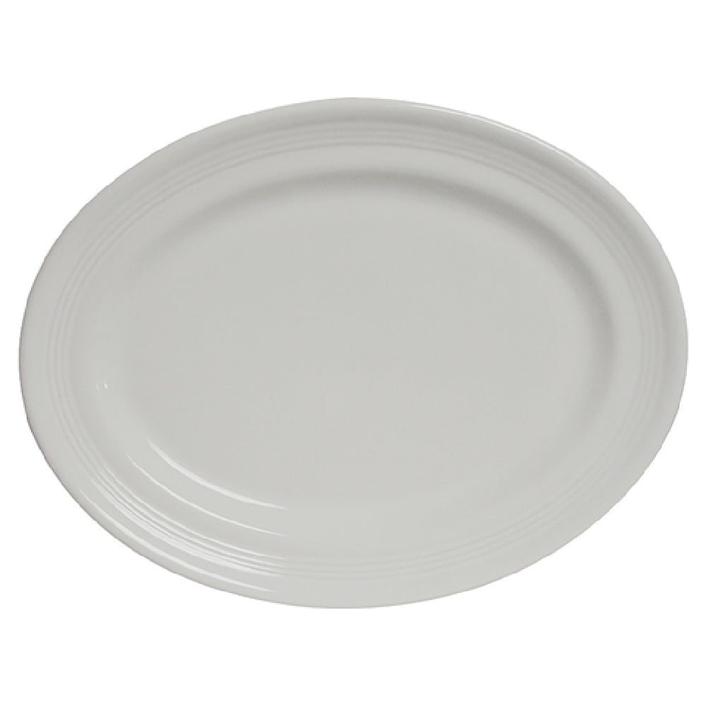 Tuxton CWH-116 Platter 11-1/2" X 8-3/8" Oval