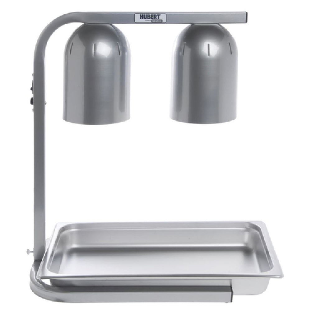 Hubert 51741 - Heat Lamp, 2-bulb, 19-1/2" X 14" X 24"H Overall