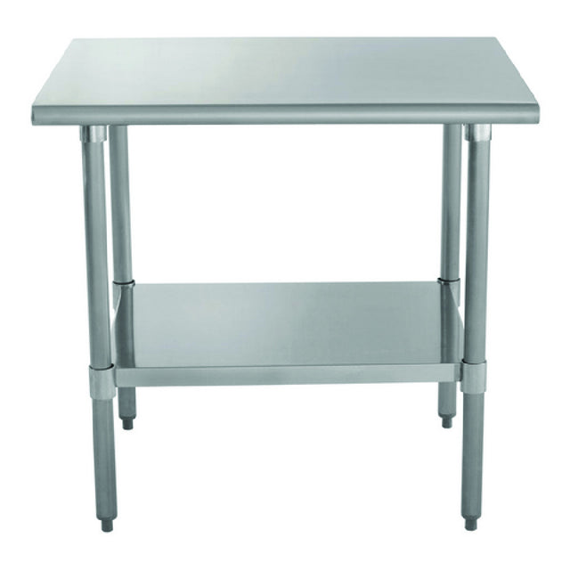 Hubert 86700 - Kratos Worktable, 30"x36", With Undershelf