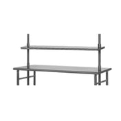 Eagle TM96PRS Shelf For Table Mounted Pot Rack 96"W X 12"D