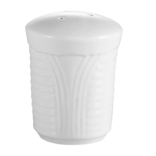 CAC China CRO-SS Corona Salt Shaker 2-1/2" Dia. X 2-3/4"H Round
