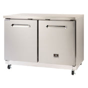 Kelvinator KCHUC48R-32 (738332) 2-solid Hinged Door Undercounter Refrigerator