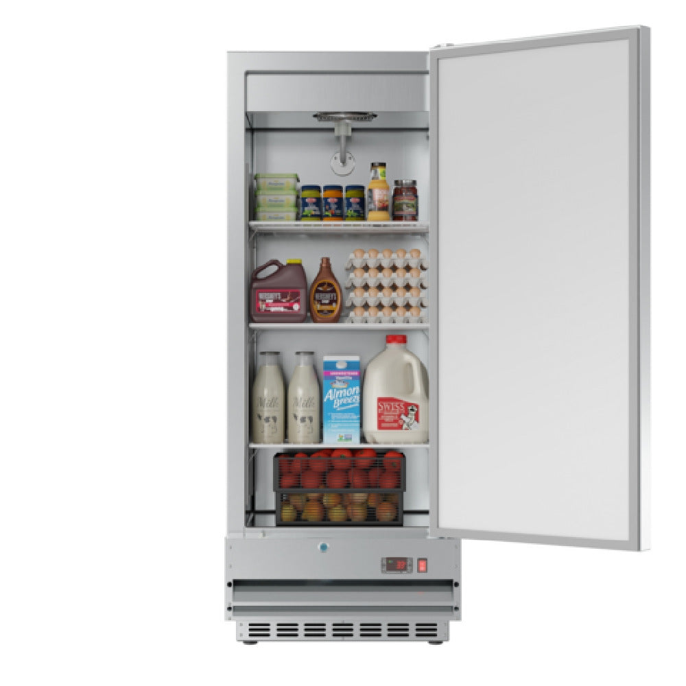Koolmore RIR-1D-SS12C - Refrigerator, Reach In, One-section