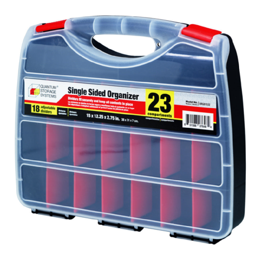 Quantum ORG81532CS - Organizer, Single-sided, 15"L X 12-1/4"W X 2-3/4"H