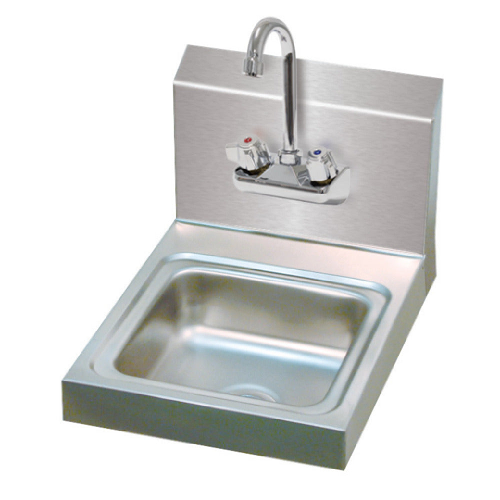 Advance Tabco 7-PS-23-EC-1X Special Value Hand Sink Wall Mounted 9" Wide X 9" Front-to-back X 5" Deep Bowl