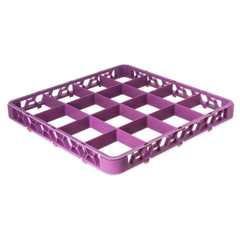 Carlisle RE16C89 Carlisle OptiClean™ Divided Glass Rack Extender Full-size