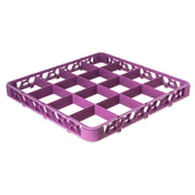 Carlisle RE16C89 Carlisle OptiClean™ Divided Glass Rack Extender Full-size