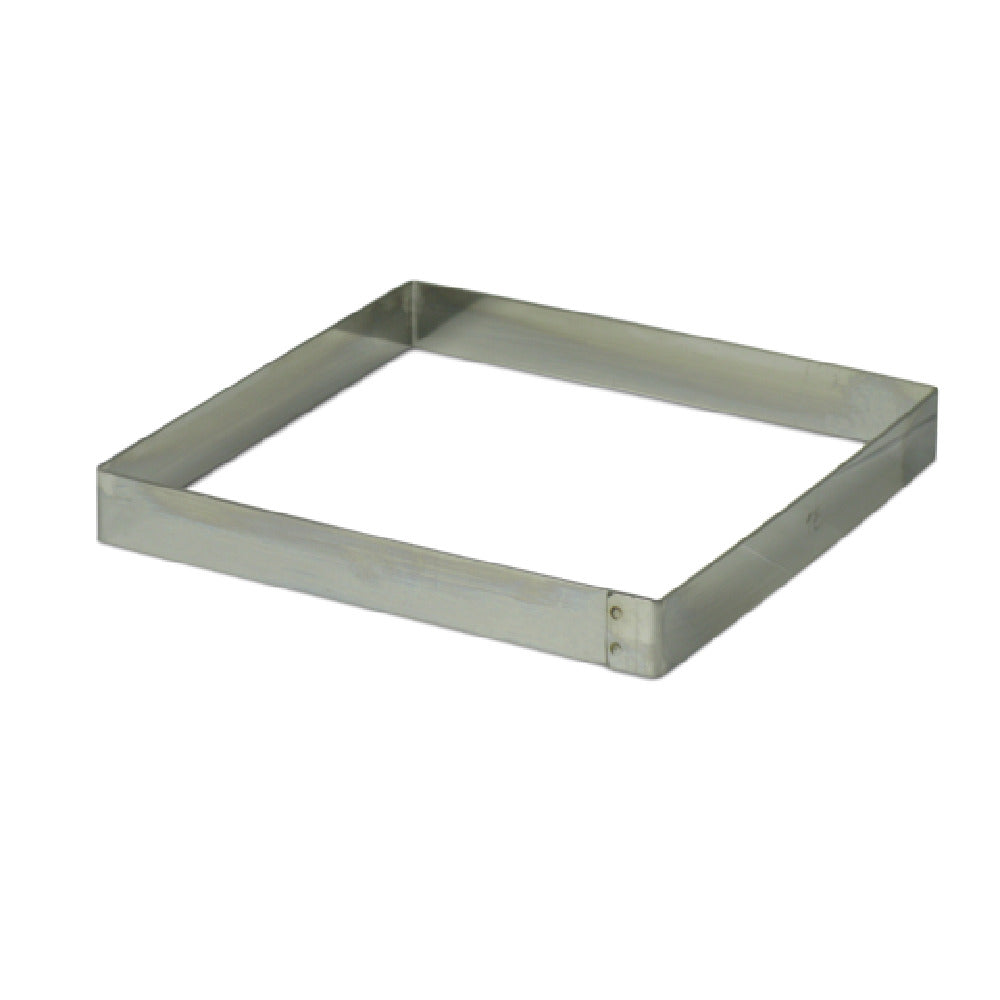 JB Prince M605 11 De Buyer Ring Mold 11" X 3/4"H Square