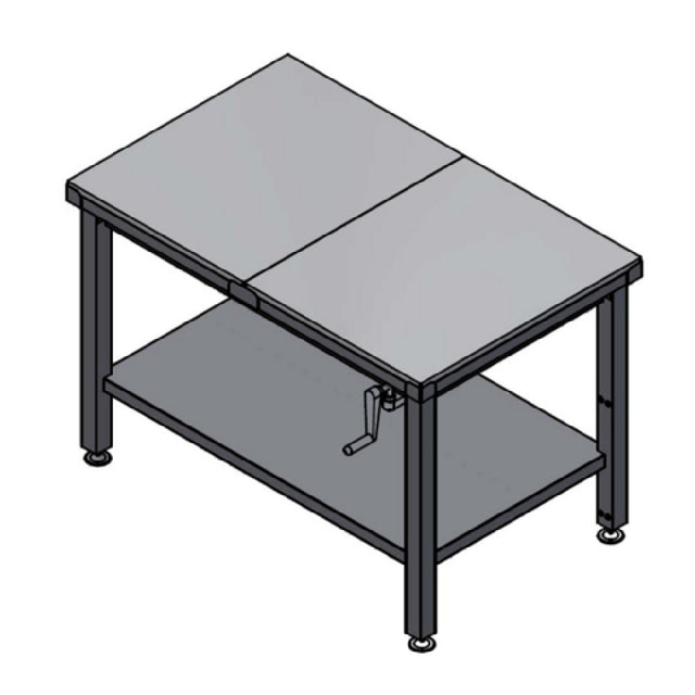 Winholt DTS-3072H32-ADJ-9-PT Work Table 72"W X 30"D X 41"H 1300 Lbs. Capacity