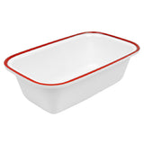 BauscherHepp TREW7614 Enamelware Collection Dish 1-1/2 Qt. 1/4 GN Size