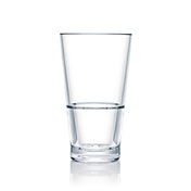 Steelite N710143 Strahl® CapellaStack Beverage 14 Oz. (H 6" M 3-1/4" T 3-1/4" B 2-3/8") Shatter Proof