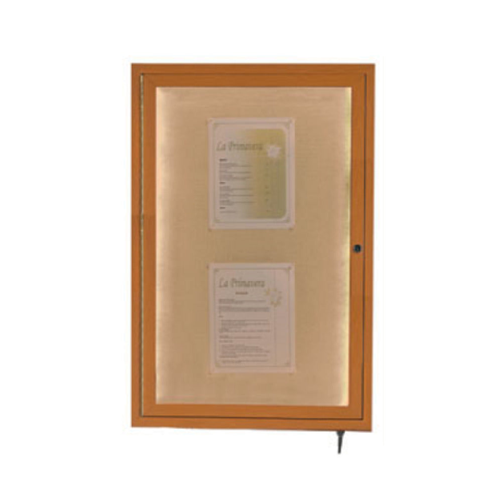 Aarco LWL3624O Display Case 24"W X 36"H Enclosed