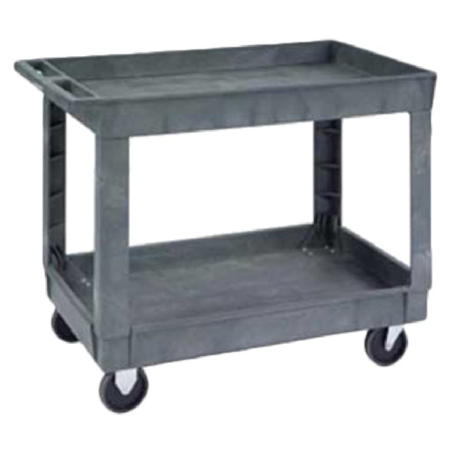 Lakeside 2523 Deep Well Utility Cart 36"W X 24"D Shelf Size (2) Shelves With 3" Side Walls
