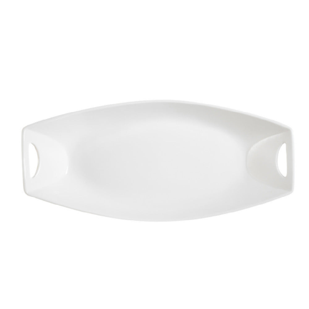 CAC China STU-61 Studio Platter 16"L X 12"W X 2-3/4"H Oval