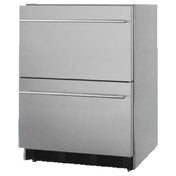 Summit SP6DBS2D7 Refrigerator Drawer-type 24" Wide