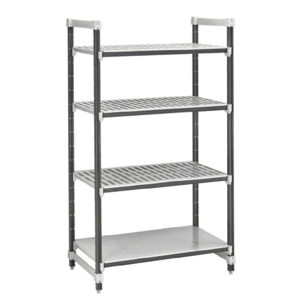 Cambro ESU244872VS4580 Camshelving® Elements Stationary Starter Unit 24"W X 48"L X 72"H
